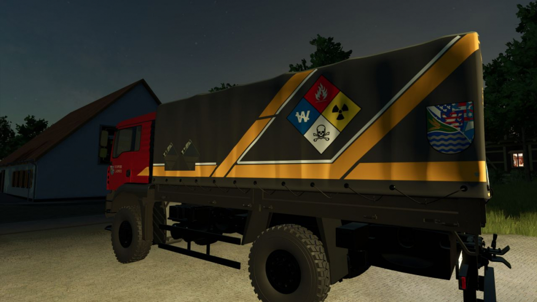 MAN TGA V2 dangerous goods transport v1.0