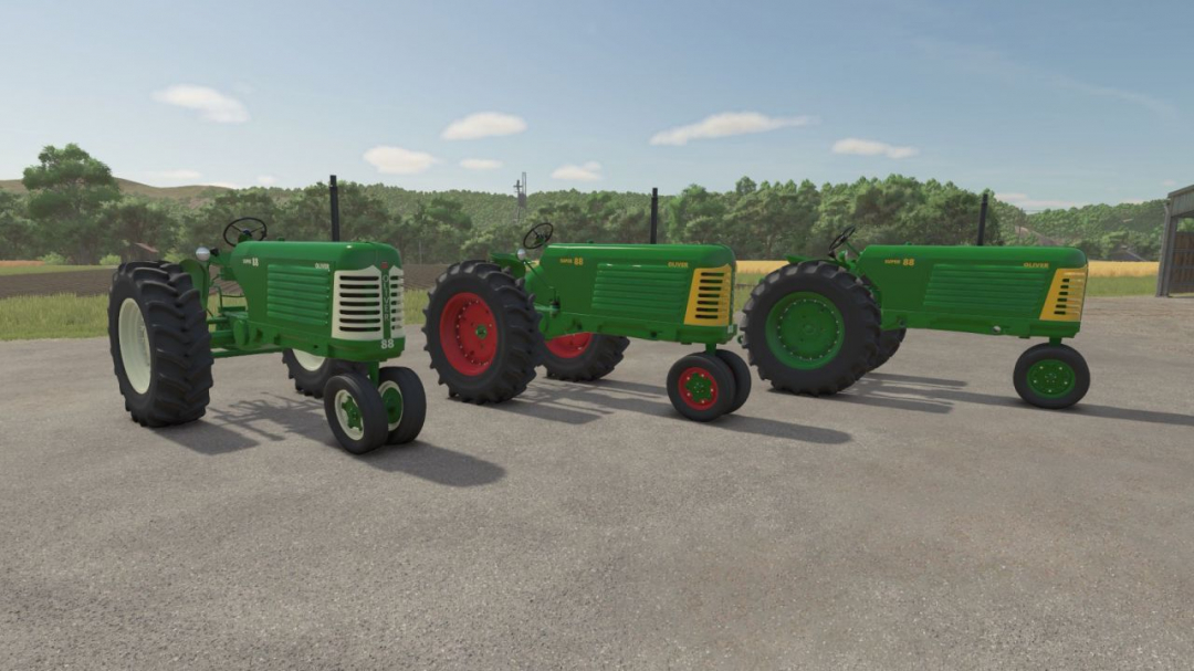 Oliver Super 88 Row-Crop Tractor V1.0.0.1