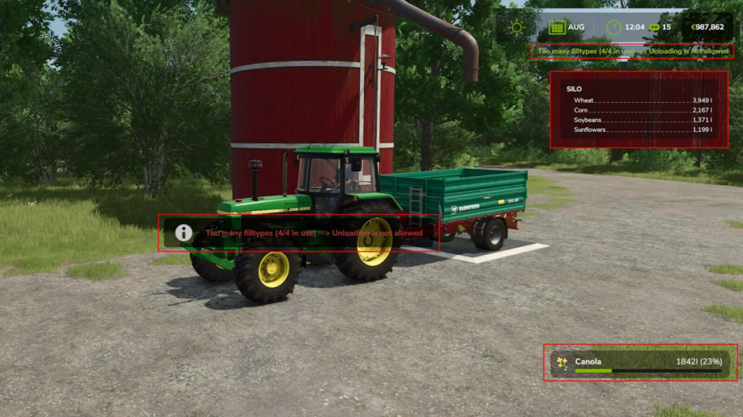 Silo Filltype Limiting V1.1