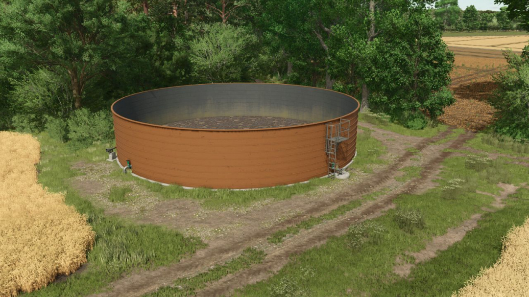 Stainless Steel Liquid Manure Tank V1.0