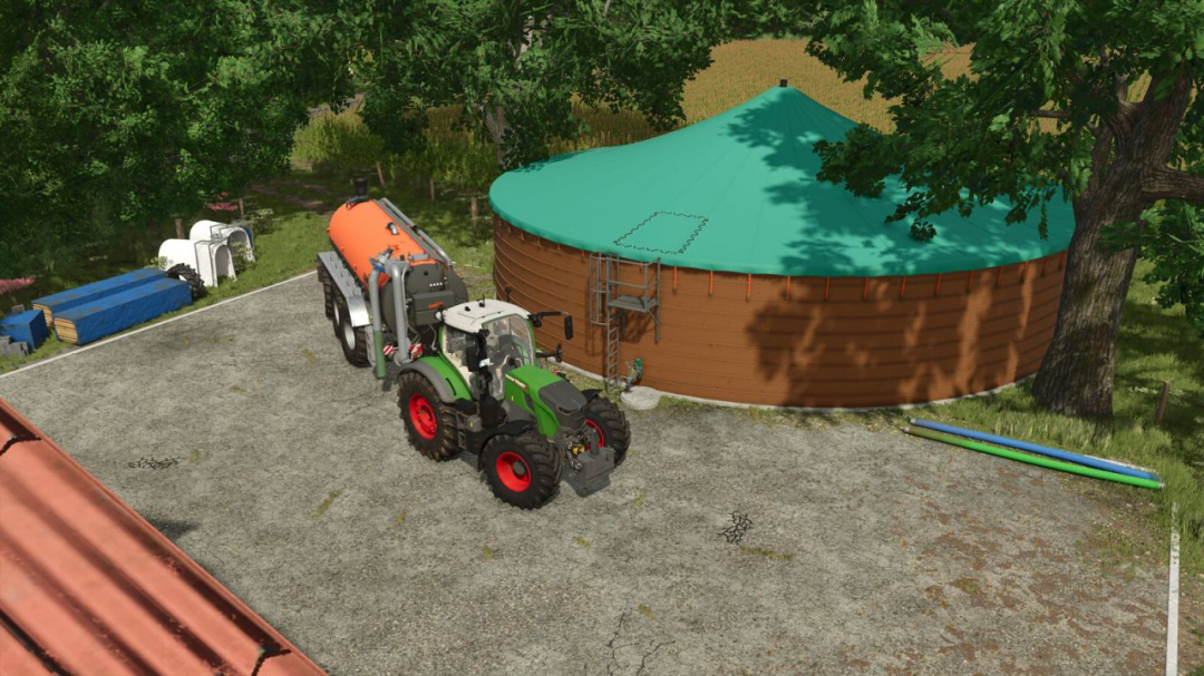 Stainless Steel Liquid Manure Tank V1.0