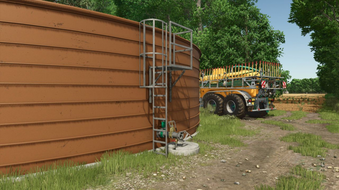 Stainless Steel Liquid Manure Tank V1.0