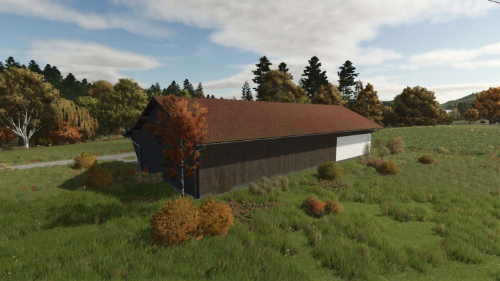 fs25-mods,  Agricultural Hall With Workshop v1.0