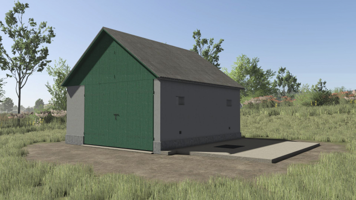 fs25-mods,  Small old vehicle workshop V1.0