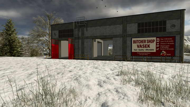 fs25-mods,  The Butcher V2.0.0.1