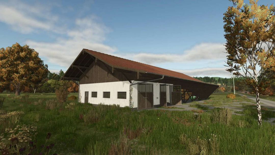 Agricultural Hall With Workshop v1.0