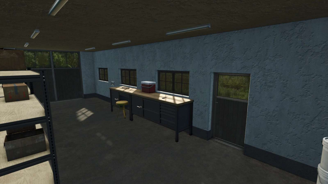 Agricultural Hall With Workshop v1.0