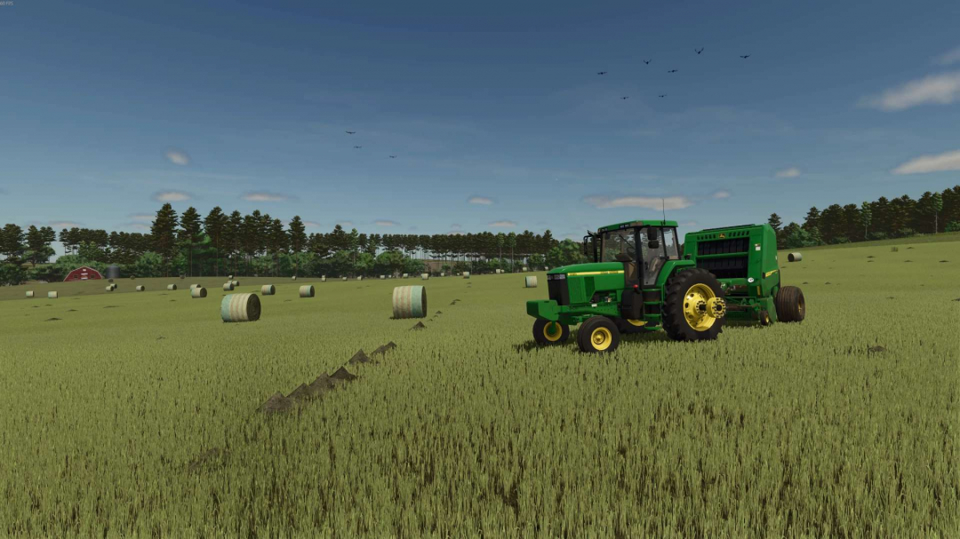 American Flag Net Wrap (Hay Texture) v1.0