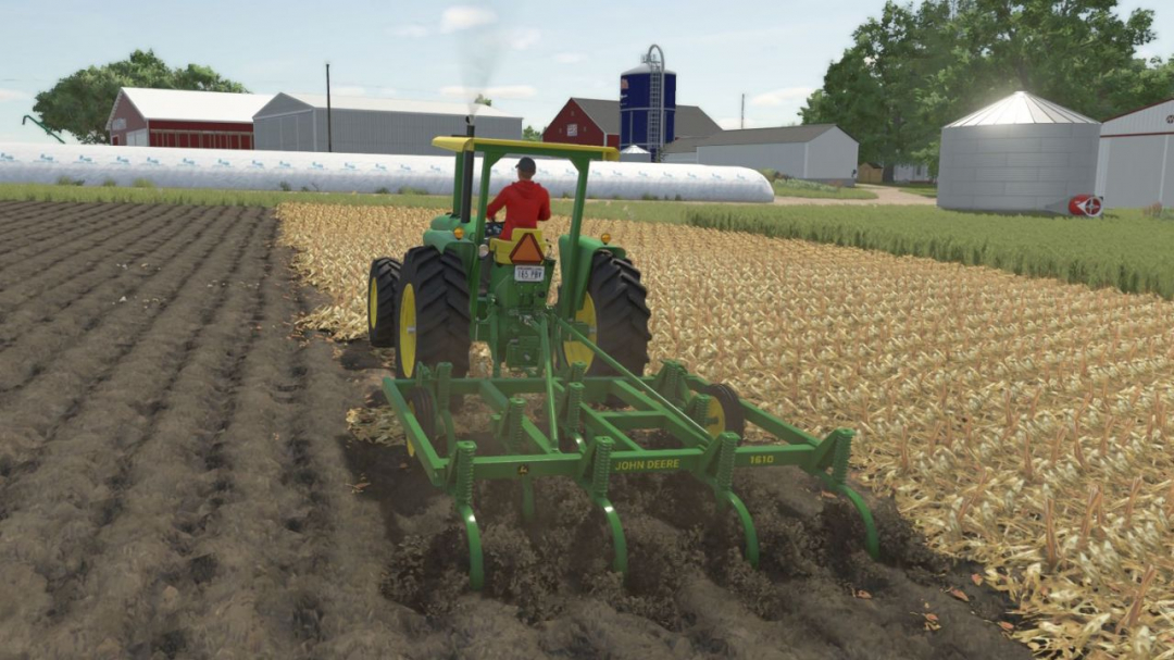 John Deere 1610 Chisel Plow 3pt V1.0