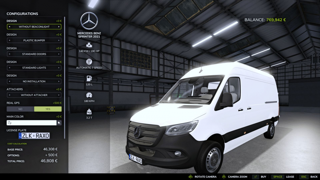 Mercedes-Benz Sprinter 2021 V1.2