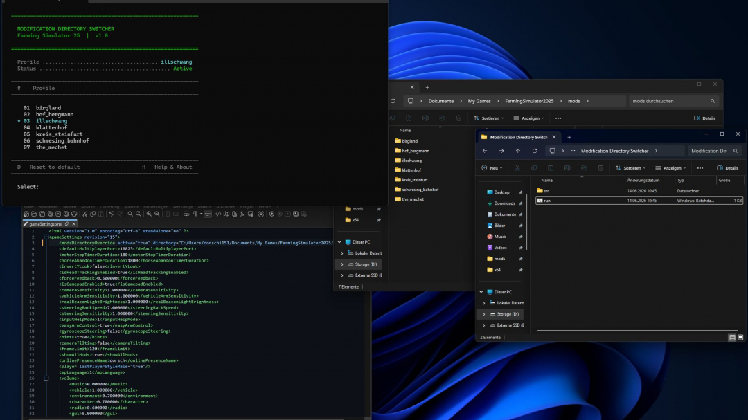 Modification Directory Switcher V1.0
