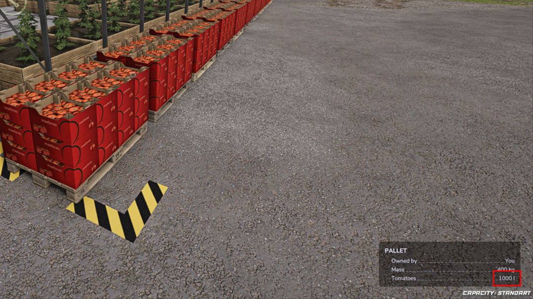 Pallet capacity and spawn control V1.0