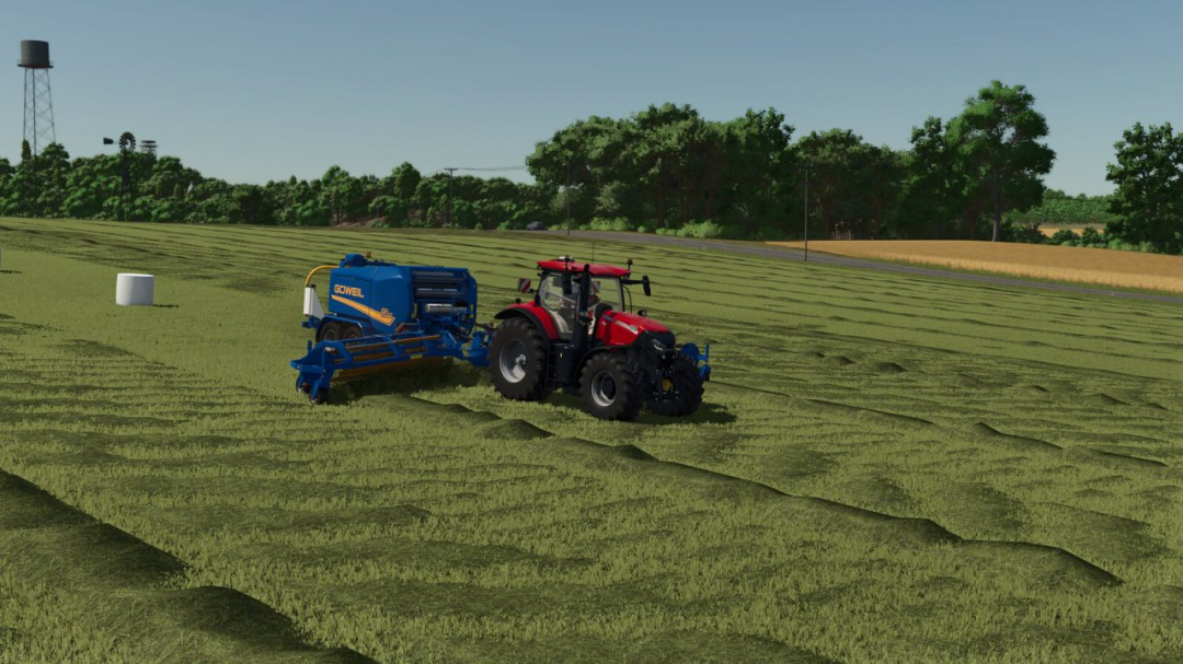 Round Balers Pack With Windrower V1.0