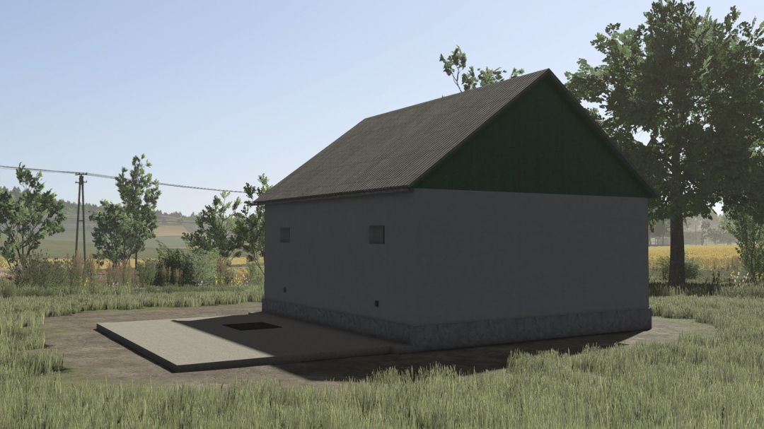 Small old vehicle workshop V1.0