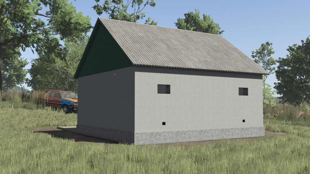 Small old vehicle workshop V1.0