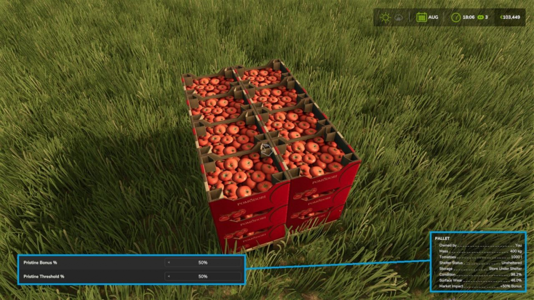 Storage Overhaul: Pallet Degradation System V1.2