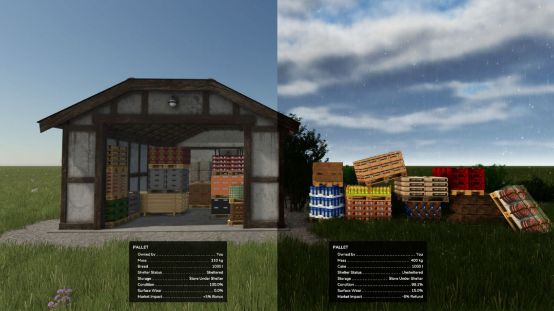 Storage Overhaul: Pallet Degradation System V1.2