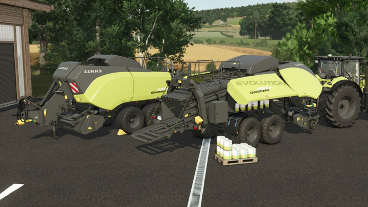 fs25-mods, CLAAS Quadrant 5300 FC Evolution V1.1