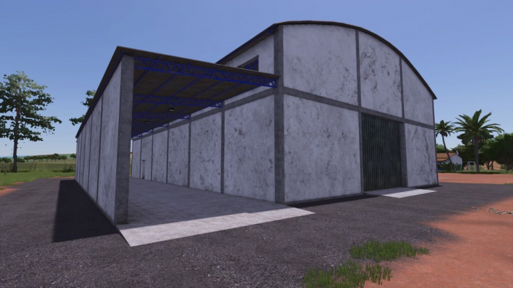 fs25-mods, Grangeiro Silo And Shed V1.0
