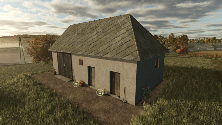 fs25-mods, Small Garage With Root Crop Storage V1.0