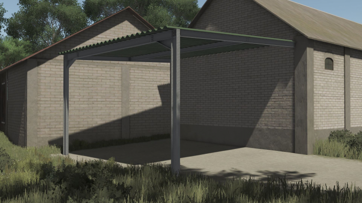 fs25-mods, Universal Porch Roof V1.0
