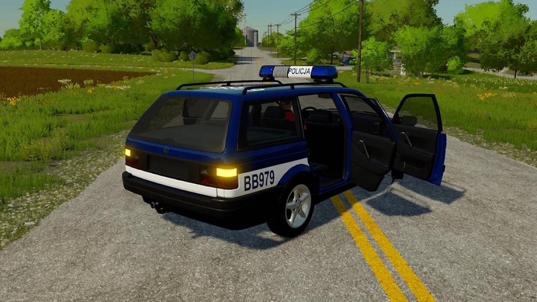 Volkswagen Passat B3 Police v1.0.0.0