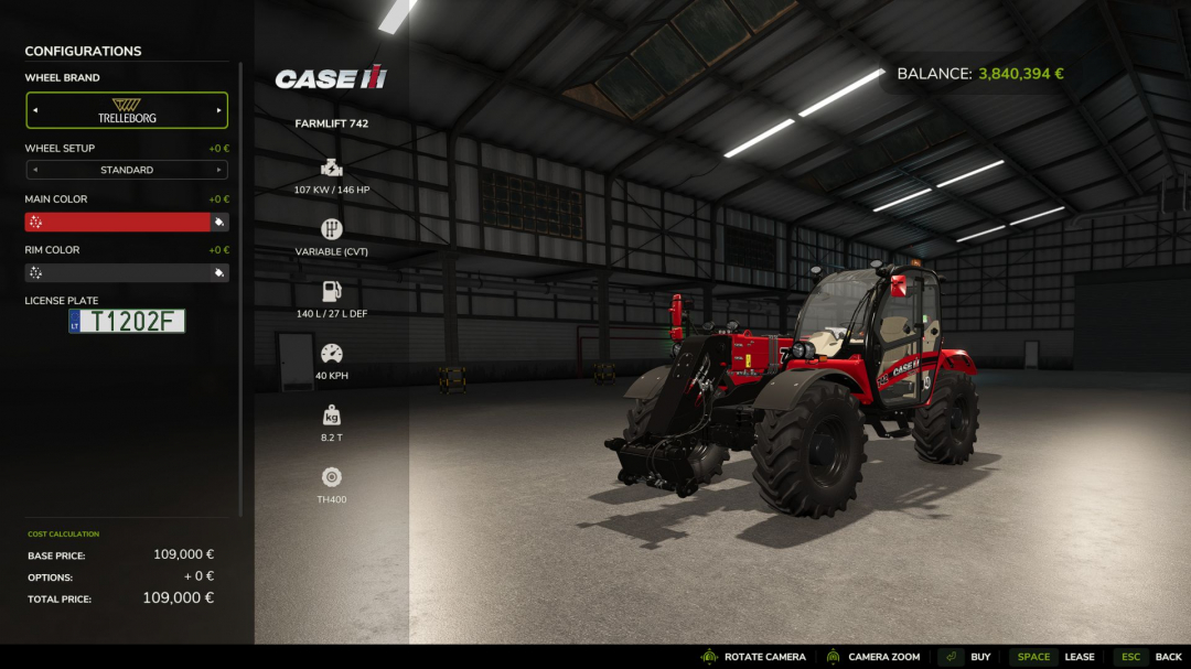 Case IH Farmlift 742 V1.1