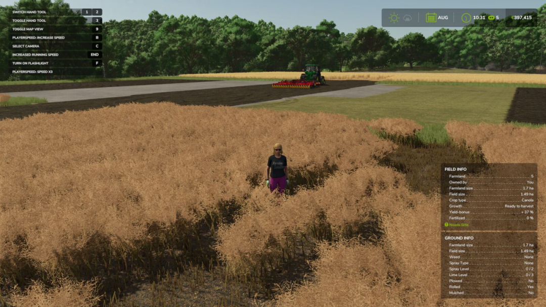 Field Detail Hud Infos V1.1