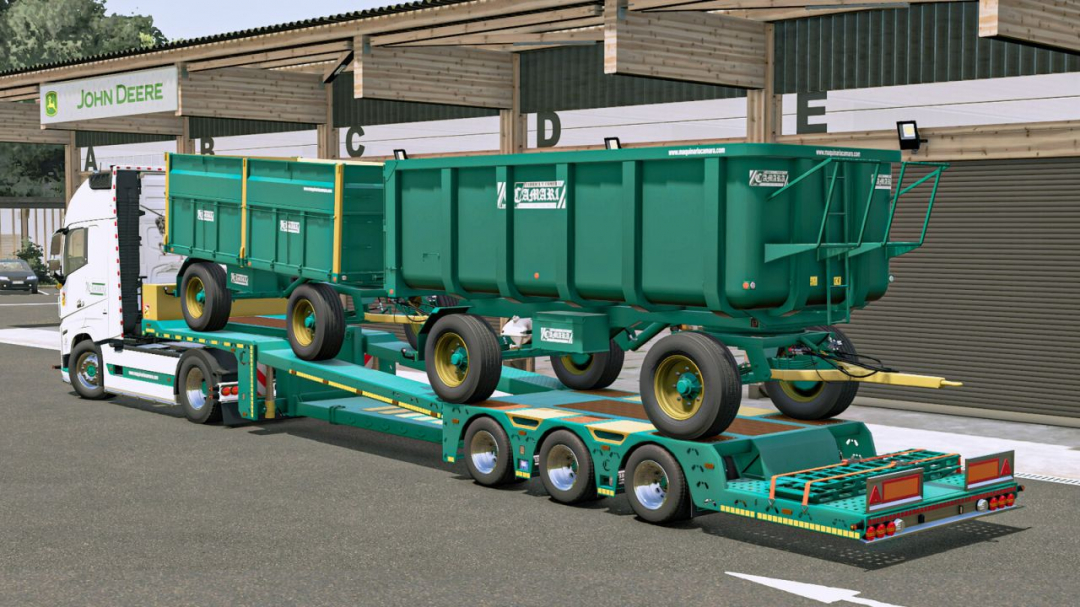 Lizard Semitrailer Lowloader V1.0