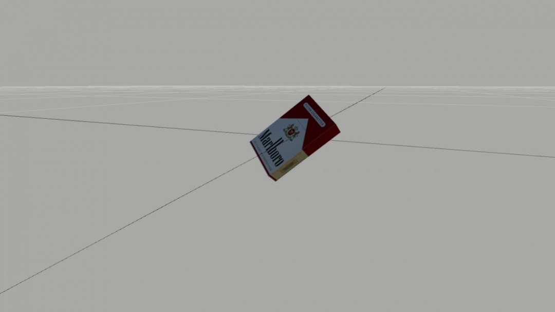 Marlboro cigarette pack (Prefab) V1.0