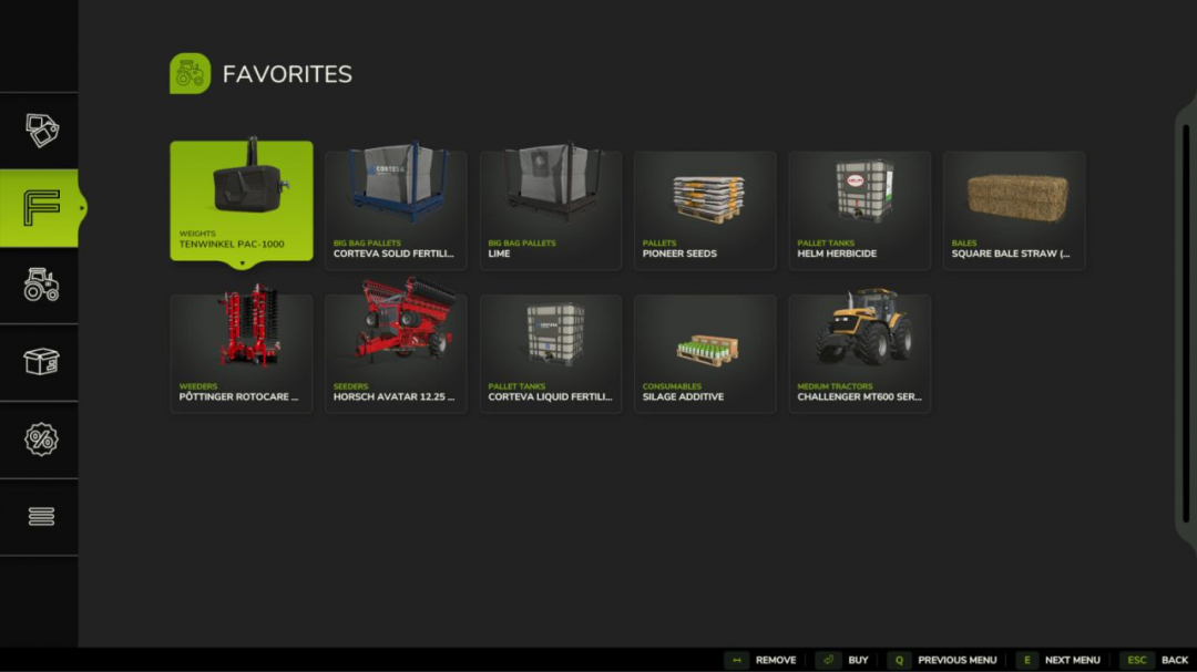 Shop Favorites V1.0