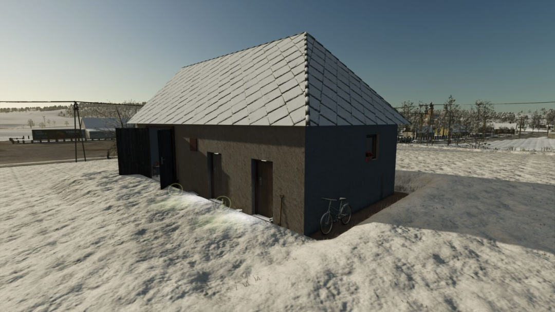 Small Garage With Root Crop Storage V1.0