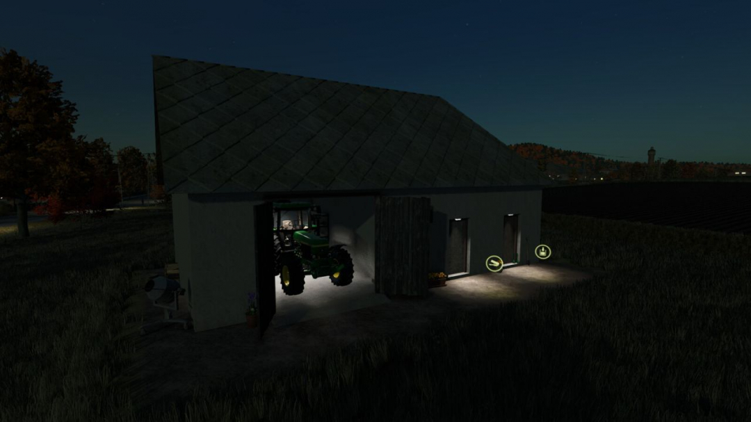 Small Garage With Root Crop Storage V1.0