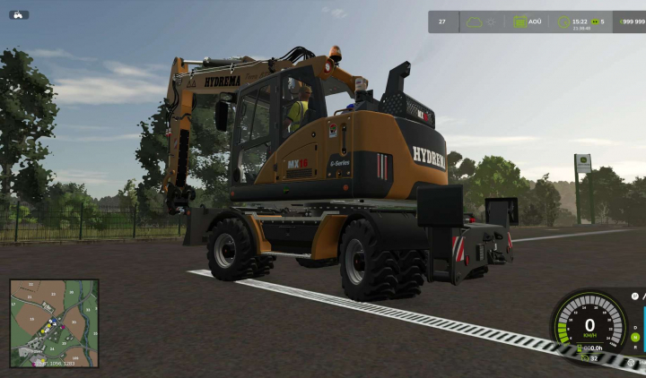 fs25-mods, Hydrema mx16 + pack acb v1.0