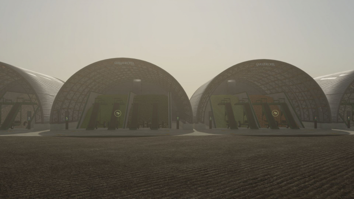 fs25-mods,  Modern silo with digital screen V1.0