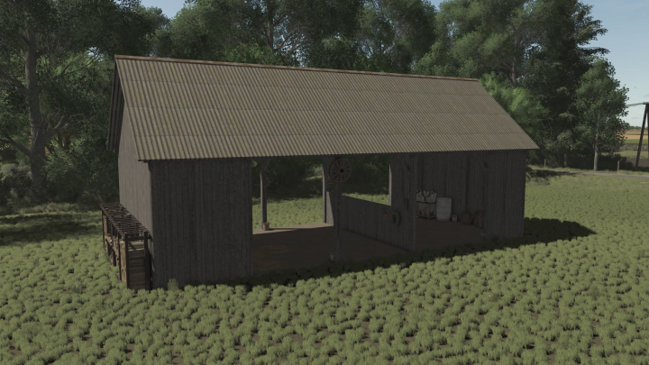 fs25-mods, Old Open Barn V1.0
