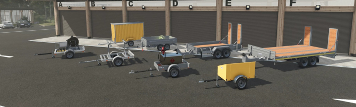fs25-mods,  Pack remorque ECIM v1.0
