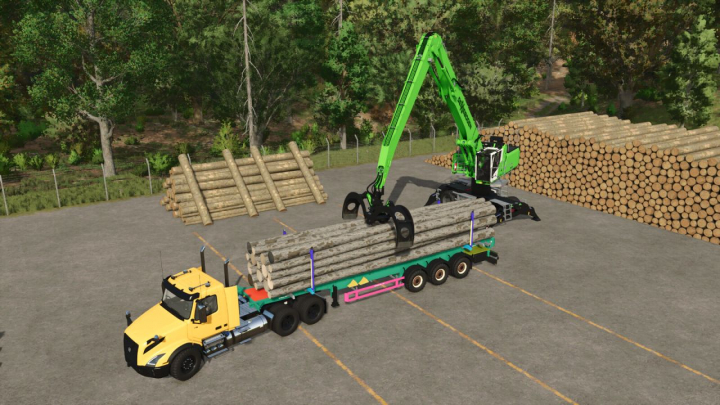 fs25-mods, Schwarzmueller Timber Semitrailer WOP V1.0.0.2