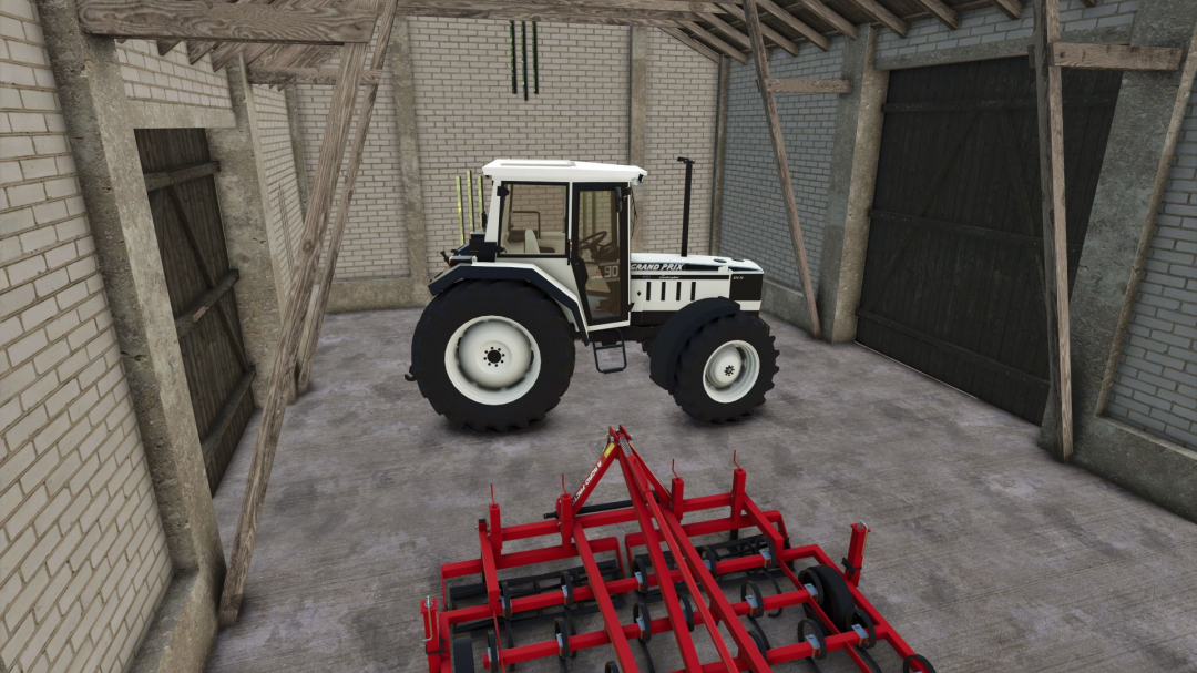 Barn with cross passage, shed and utility room V1.0