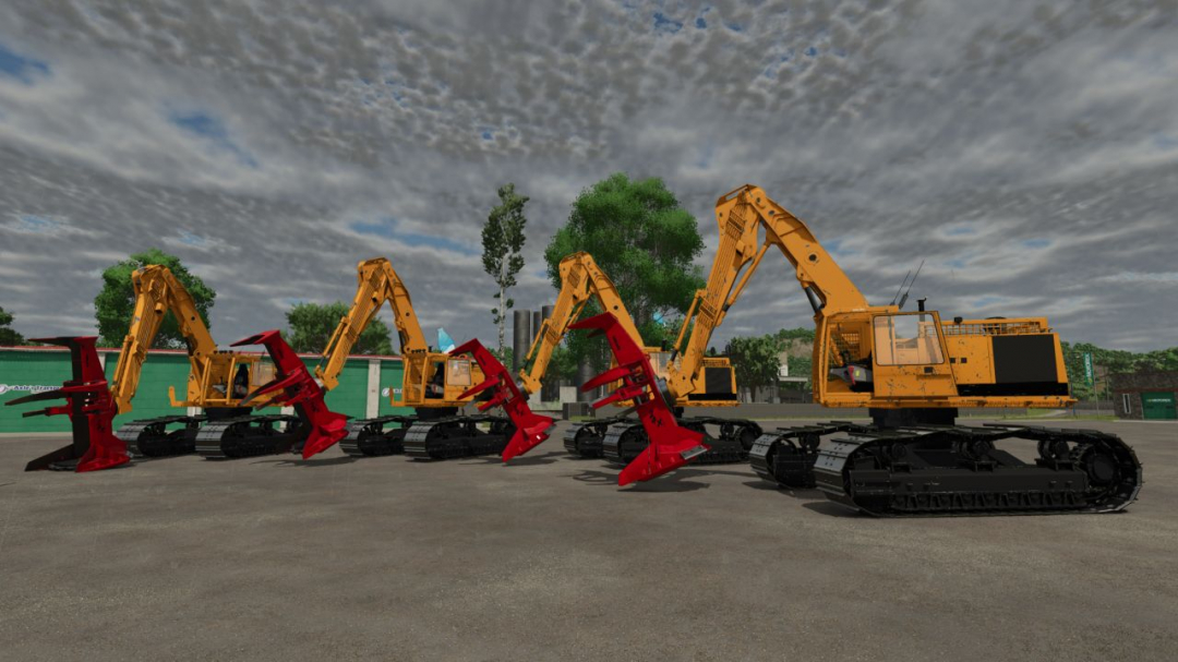 Custom feller buncher V1.0.0.2