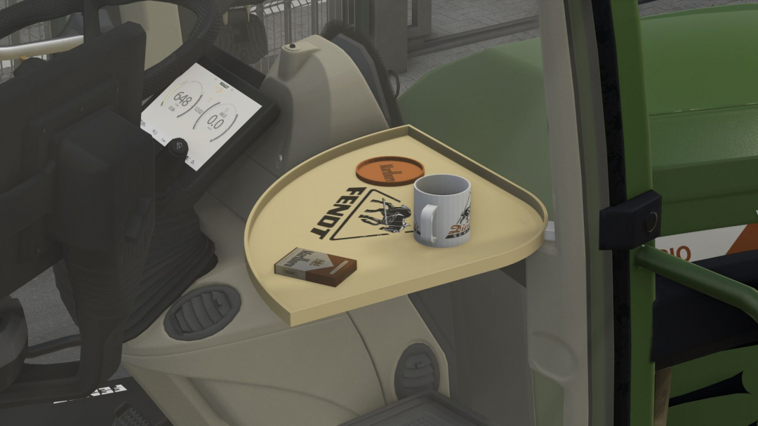 Fendt table with decoration (Prefab) V1.0