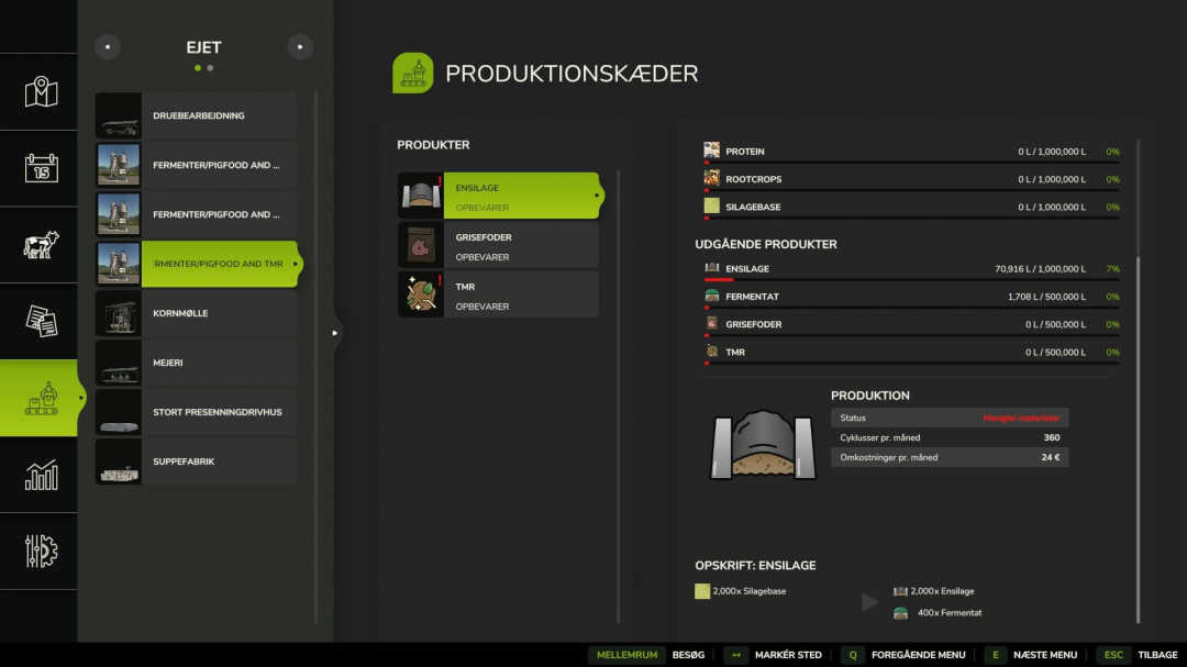 Fermenter / Pig food / TMR V1.6.0.7