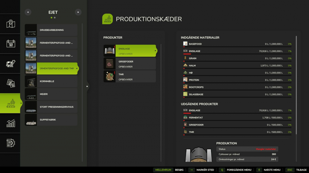 Fermenter / Pig food / TMR V1.6.0.8