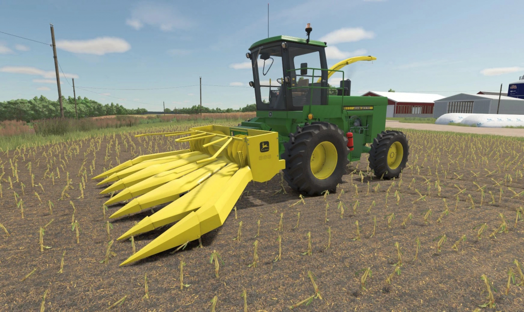 John Deere 5830 Forage Harvester v1.0