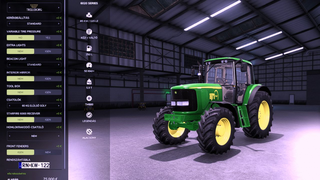 John Deere 6020 Series Agropark V1.0