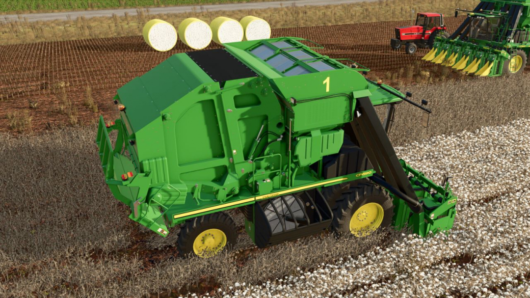 John Deere 7760/CP690 Roller Pickers V1.1.1