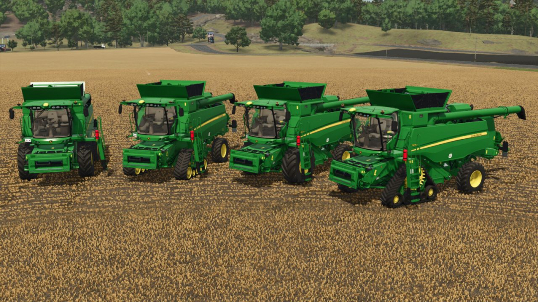 John Deere T-Series And 600X Headers V1.1