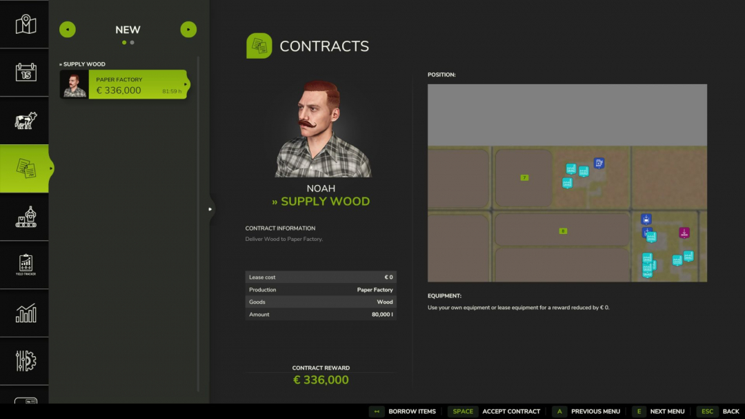 Productions contracts V1.3