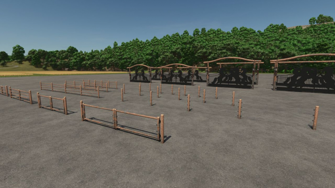 Ranch Gates And Fences Packs V1.0