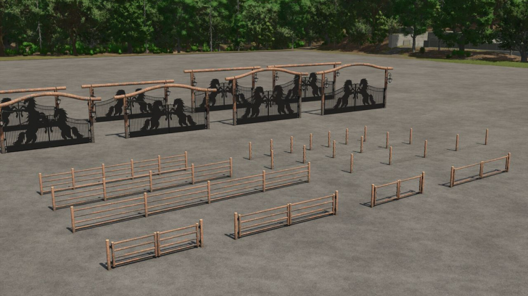 Ranch Gates And Fences Packs V1.0
